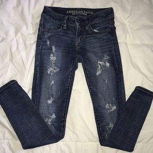 AMERICAN EAGLE JEGGING SUPER STRETCH (SIZE:00)